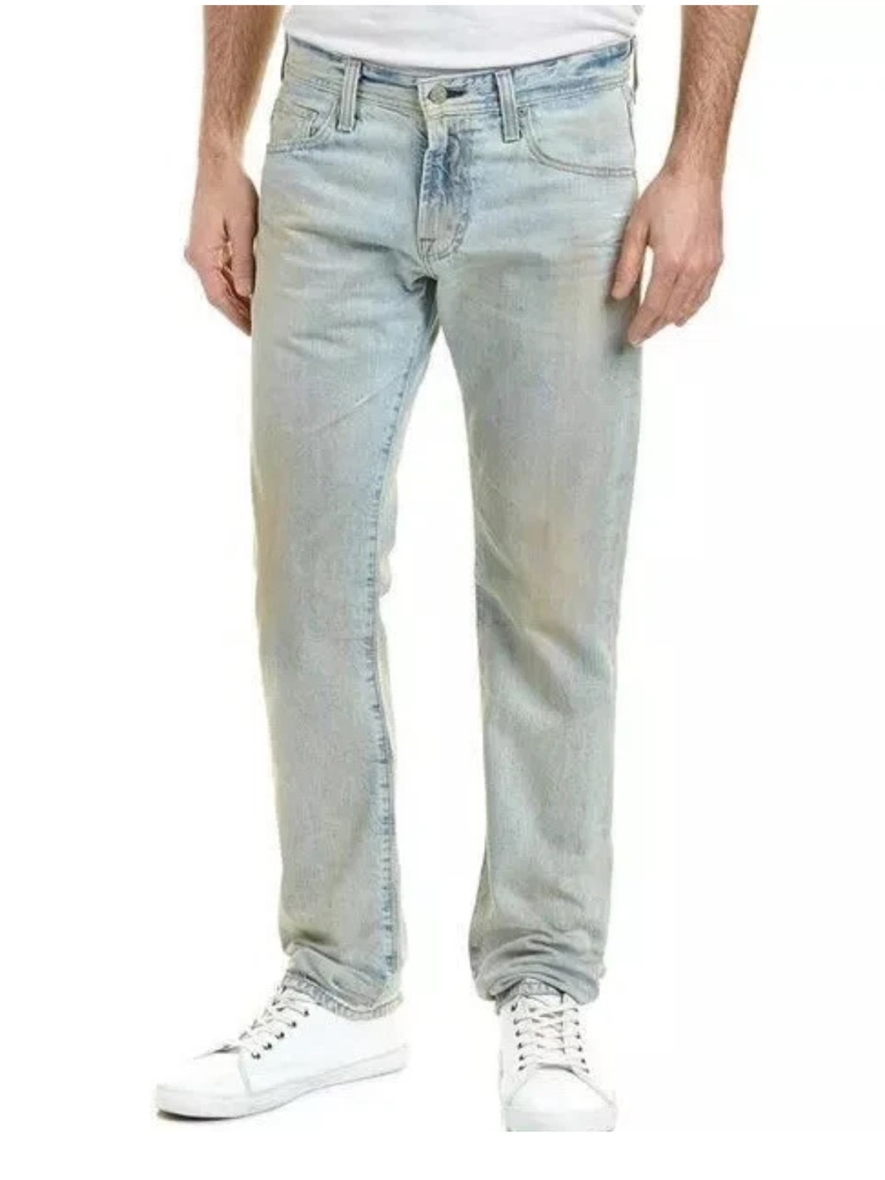 NWT AG Men's The Matchbox Light Wash Slim Straight Jeans